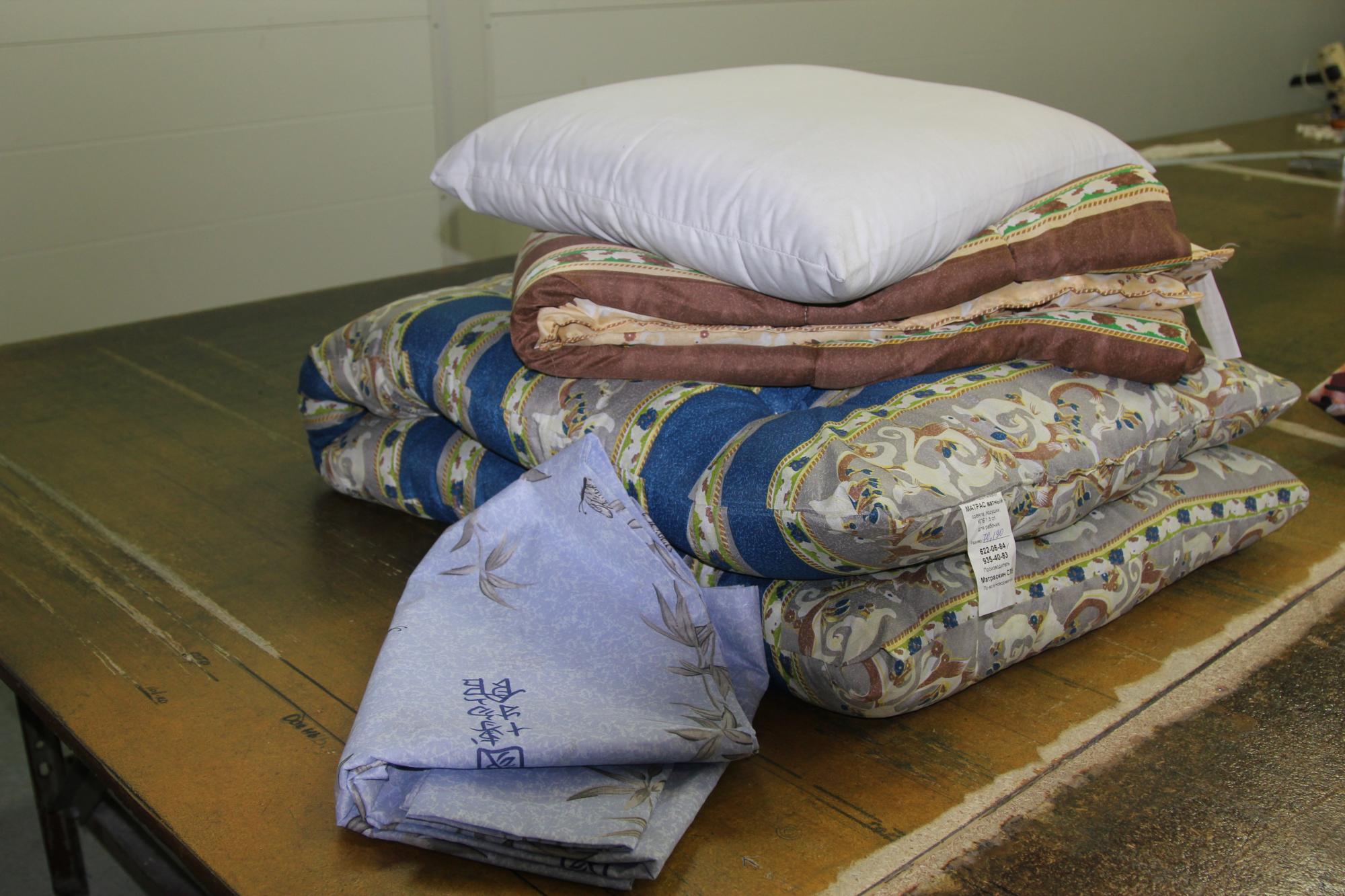 Комплект спальный для строителей Эконом ЗИМА с бельём