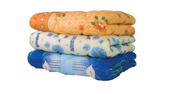 Ватные одеяла из натурального наполнителя для рабочих